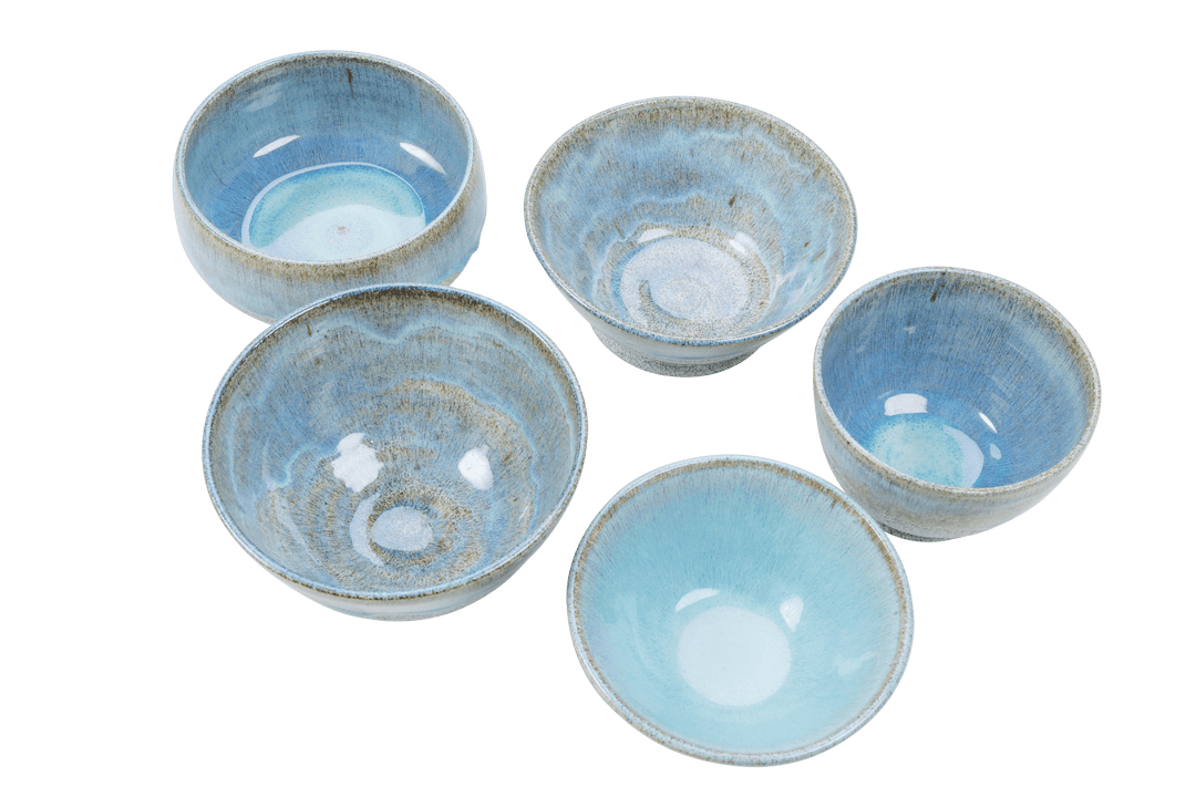 Blue Series Dragonfruit Ceramics - Harmonie Home & Body