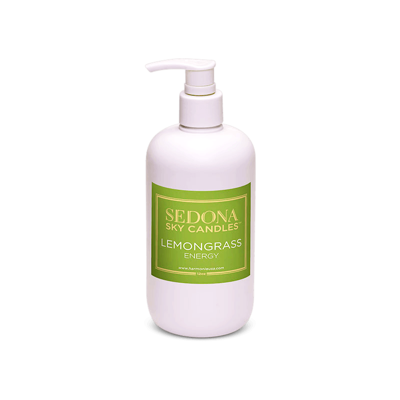 Lemongrass Energy 12oz Lotion - Harmonie Home & Body