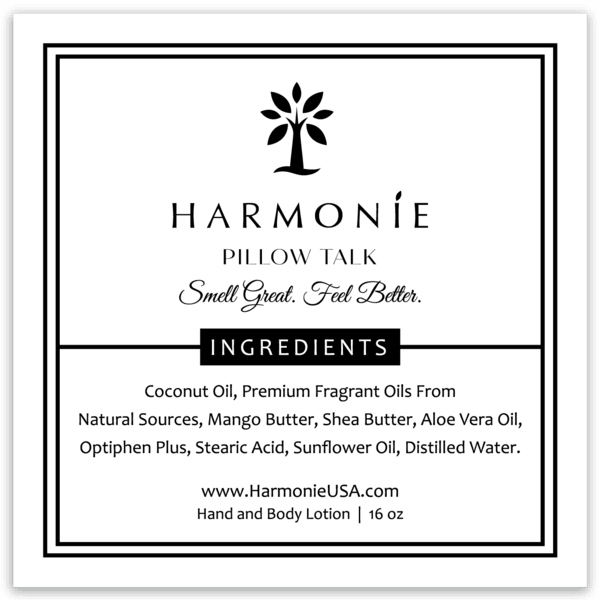 Pillow Talk Lotion - Harmonie Home & Body