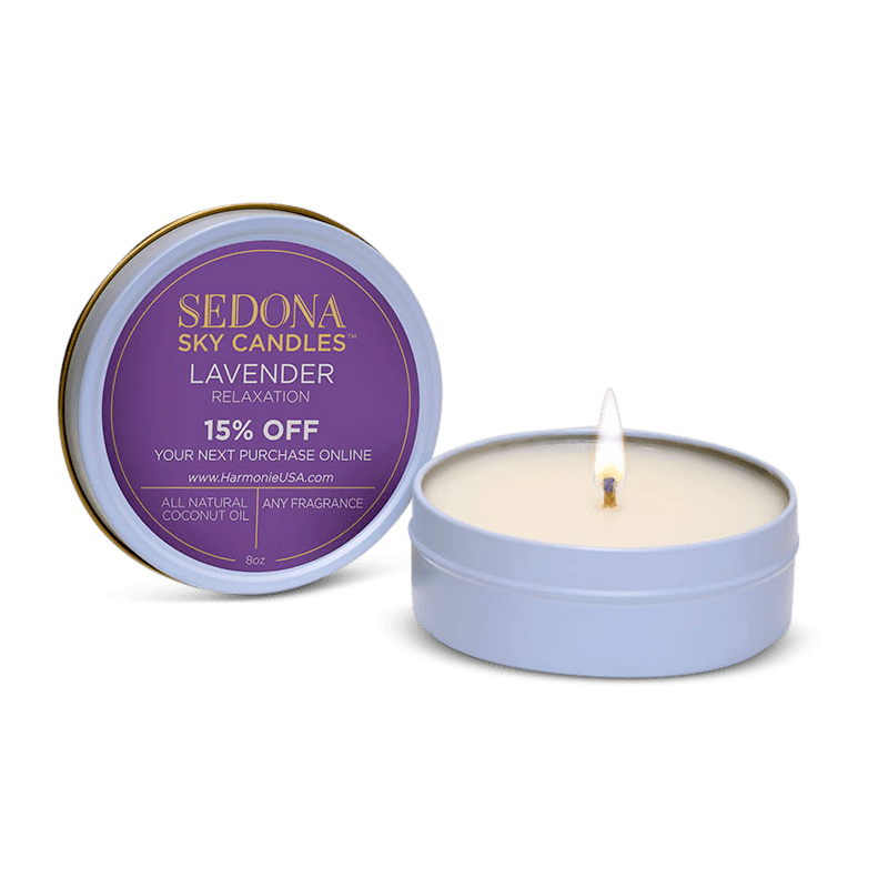 Sedona Sky Candles - Lavender - Harmonie Home & Body