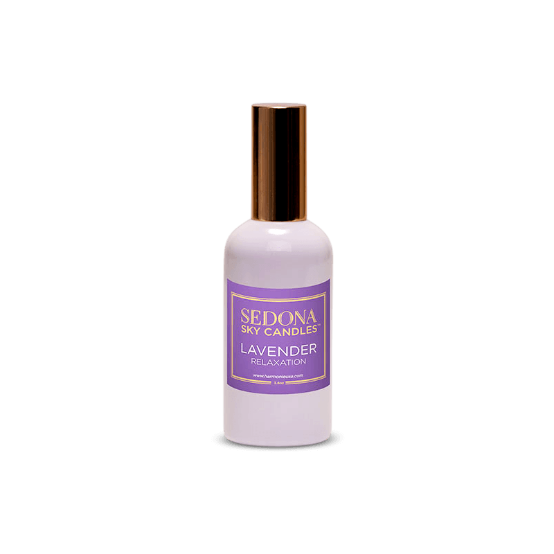 Sedona Sky Candles: Lavender Relaxation All Purpose Spray 3.4 Oz - Harmonie Home & Body