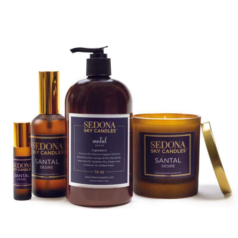 The Santal Fragrance Ensemble - Harmonie Home & Body