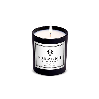 The Wild Ginger Candle By Harmonie Home & Body - Harmonie Home & Body